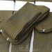 Military Hiking Climbing Outdoor Cold-proof Thickened Towel Bottom Sports Wear-resistant Shock-absorbing Army Green Long_desvips.com