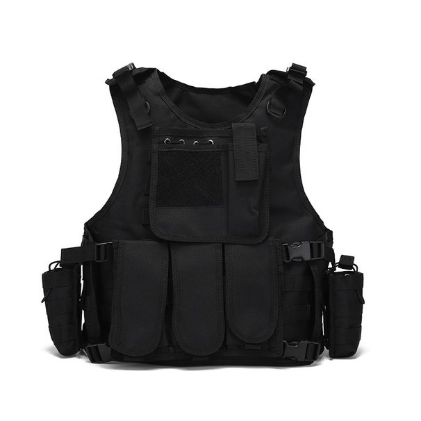 Men's Bags Multifunctional Combination Vest MOLLE Expansion Training CS Camouflage Outdoor Tactical Vest_desvips.com