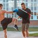 Kickboxen Trainerpratzen Muay Thai Boxpratzen Kunstlederbezug, Ideal Für Training & Fitness_desvips.com