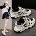 2025 New Autumn Women's Dad Shoes Versatile Thick-Soled Height-Increasing Casual Sneakers_desvips.com