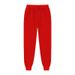 New Men's Casual Pants Fleece Lined Thickened Solid Color Plus Size Running Fitness Sweatpants_desvips.com
