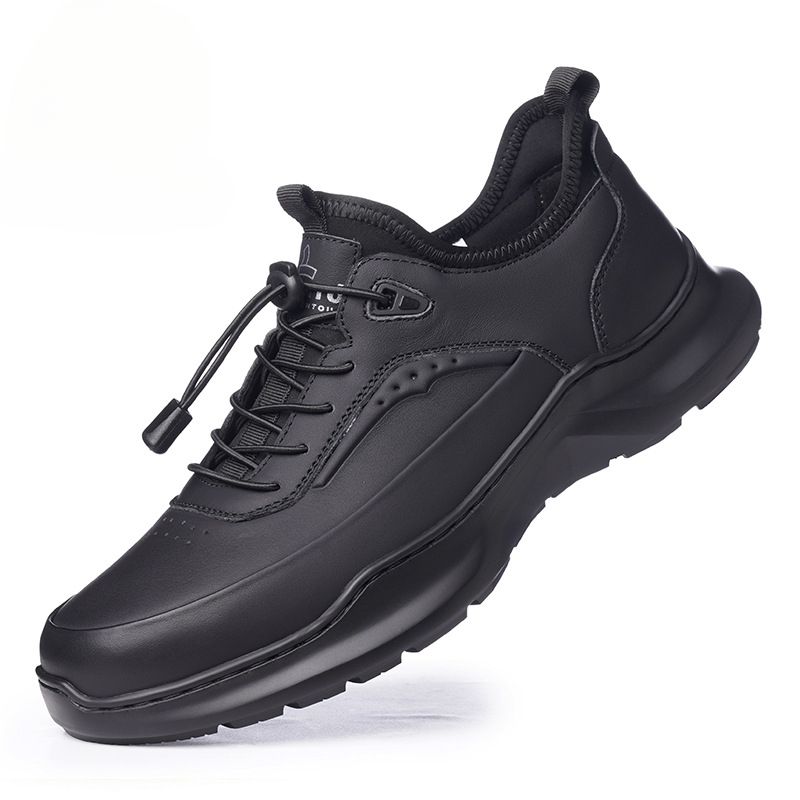 Old Man Head Autumn Genuine Men's Sneakers Casual Leather Soft Sole Comfortable Non-Slip Travel Shoes 537611_desvips.com