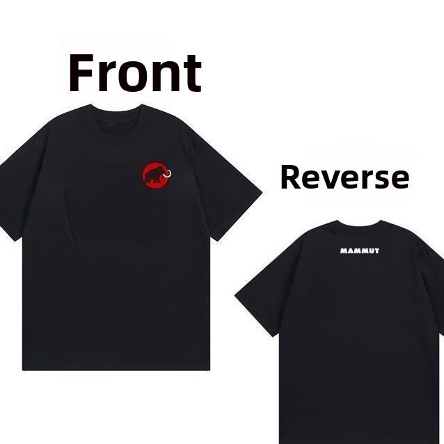 Elephant Men, New Trendy Brand, Short-Sleeved, Various Styles, Loose Fit, Round Neck,_desvips.com