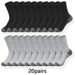 10/20/30 Pairs Men's Classic Crew Unisex Sports For Men Running Basketball Anti-slip Socks Outdoor All Seasons_desvips.com