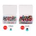 Shark Scavenger|100 Pieces/box 5-8mm Texas Rig Fishing Tackle Lure Eye Stop Beads_desvips.com