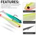 Lead-Wrapped Fish T-Tail Lure 6.5g 12.5g Single Hook Full Swim Layer Sinking Simulation Soft Bait_desvips.com