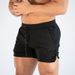 Men's Quick-Dry Running Shorts - 3-Inch Gym & Marathon Workout Shorts For Athletic Training (Loose Fit Breathable Fabric Beach & Fitness Wear)_desvips.com