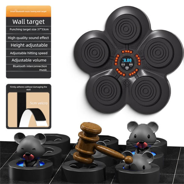 Smart Music Electronic Machine Adult Children's Training Equipment Home Fighting Boxing Wall Target_desvips.com