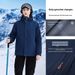 New National Standard GB/T 32614-2023 Men's And Women's YKK Zipper Goose Down Liner Detachable Two-Piece Jacket_desvips.com