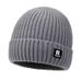 Winter Men's Knitted With Deer Wool, Fleece-Lined, Thickened, Fashionable, Warm, Outdoor Cold-Proof Hat, Ski Hat_desvips.com