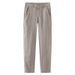 Spring Summer Autumn Business Casual Youth Versatile Fashion Nine-point Trousers Men's Pants_desvips.com