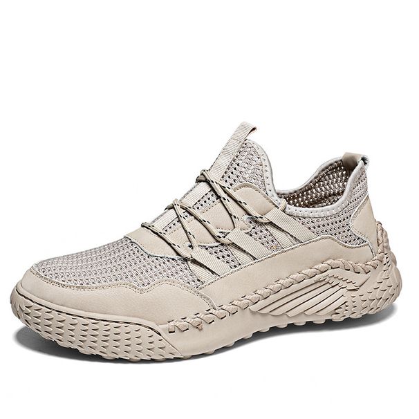 Unbeatable Quality Italy Withdraws Summer Mesh Sports Men's Thin Breathable Fly Woven Running Shoes_desvips.com