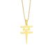 European And American Cross-Border Hot Selling Necklace Stainless Steel Tokio Hotel Pendant Bill Callahan Logo Jewelry_desvips.com
