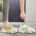 Sports Casual Summer Thin Hollow And Breathable Dad Baotou Sandals Elevated Thick Sole Mesh Women S Shoes Ddmysaturn_desvips.com