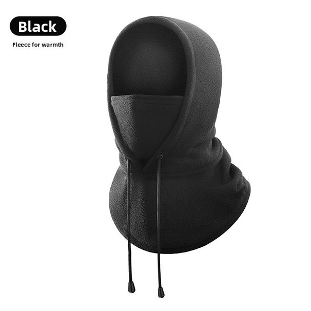 Autumn And Winter Cycling Warm Headgear Outdoor Ski Mask Fleece Multi-Functional Full Face Windproof Cold-Proof_desvips.com