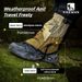 HIKEMAN 20D+UHMWPE Outdoor Hiki Gaiters Windproof Large Leg Covers For Campi Skii Mountaineeri And Desert_desvips.com