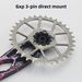 Cross-Border Mountain Bike 3mm Positive And Negative Teeth GXP Chainwheel 32/34/36/38T Single Chainring CNC Lightweight_desvips.com