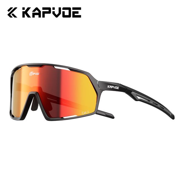 Kapvoe Outdoor Sports Cycling Eyewear Fashion Men Riding Driving Sunglasses Women UV400 Protection Bicycle Hikng Glasses_desvips.com