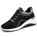 Women's new spring women's shoes height increasing shoes, trendy shoes, breathable thick soled sports shoes for women_desvips.com