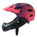 New mountain off road bicycle full helmet extreme sports safety helmet unisex detachable chin_desvips.com