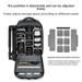 Cross-border New Product Photography Waterproof Large Capacity Multi-functional Backpack DSLR Digital Integrated Camera_desvips.com