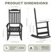 Oversized Resin Outdoor Rocking Chair_desvips.com