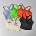 One-piece Chest Pad Beauty Back Women Training Running Fitness Camisole Yoga Sports Bra_desvips.com