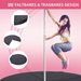 Faltbare Runde Pole Dance Matte – 5 Cm Dick Rutschfeste Oberfläche Ideal Für Pole Dance Gymnastik & Yoga Zuhause_desvips.com