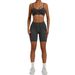 Women’s Clothing Tight Fitting Sanded Yoga Suit Quick Drying Fitness Clothes Summer Running Sports Suit_desvips.com
