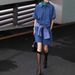 Summer Casual Outfit For Women 2025, Super Stylish Blue Polo Collar Short-sleeve Drawstring Shorts Sports Set_desvips.com