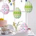 paper Holiday Decoration Pendants, Lantern Decorations, Easter Party Theme, Rabbit_desvips.com