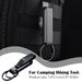 Stainless Steel Waist Hook Molle Hanging Car Key Clip Belt Outdoor Buckle Keychain Bag Strap Tools_desvips.com