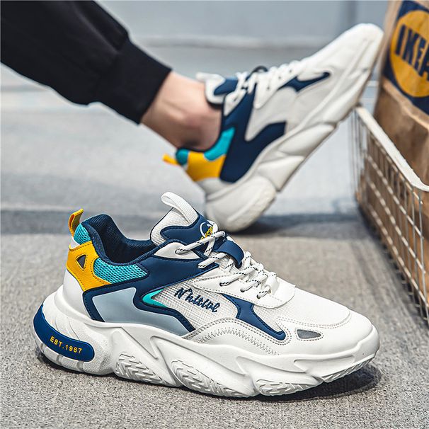 Putian Men's Summer New Youth Sports Running Casual Height-increasing Internet Celebrity Hot-selling Dad Fashion Shoes_desvips.com