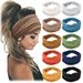 Bohemian European And American Headband For Women, Wide Yoga Elastic Headband, Running Tie, Sports Hair Accessory,_desvips.com