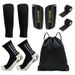 5-Piece Soccer Equipment Set For Young Adults And Children With Socks Leg Warmers Guards And Bandages_desvips.com