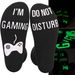 Unisex Mid-Crew Breathable Anti-Slip Socks With Glow-in-the-Dark Design For Gaming & Everyday Wear (Cotton Blend, EU Sizes 44-49)_desvips.com