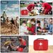Outdoor Camping Hot Selling First Aid 34 Types 300 Piece Set Outdoor EVA Survival Bag Outdoor Car PU Waterproof Emergency Bag Set_desvips.com