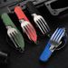 Mini Foldable Detachable Combination Outdoor Mountaineering Travel Cutlery Multi Opening Aluminum Handle Outdoor Knife Gift Fruit Knife_desvips.com