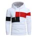 Men's Clothing autumn and winter men's fashion color matching sweatsh men's color matching hoodie hot sales_desvips.com
