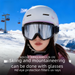 Ski Mountaineering Goggles Unisex Motorcycle Riding Windproof Anti-Glare Glasses Outdoor Sports Snow Sunglasses_desvips.com