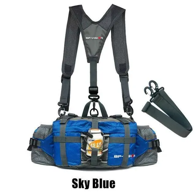 Jamhoo Outdoor Sports Waist Bag Water Cycg Backpack Hike Mountain Bottle Waterproof Nylon Camping Mochila Hiking_desvips.com