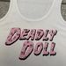 2026Summer Women U-Neck Tank Tops Sexy Letter Graphic Print Sleeveless Casual Vest Tops_desvips.com