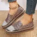 Vintage Rhintone Loafers Handmade Flat Skate Woman Versatile Comfortable Sports Breathable Casual College Digner_desvips.com