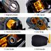 New Metal Water Drop Wheel 18+1 Shaft 7.2:1 Micro Sea Fishing Reel_desvips.com