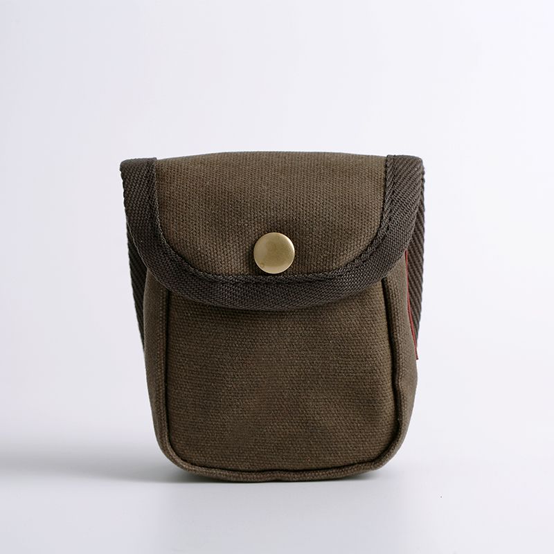 Retro Belt Change Outdoor Mini Oil Wax Canvas_desvips.com