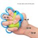 Sponge Non-Slip Finger Grip Trainer: Five-Finger Training Ball For Stress Relief & Strength Exercise_desvips.com