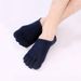 5 Pairs/lot Summer Men Five Finger Cotton Fashion Toe Invisible Nonslip Ankle Breathable Anti-skid Boat Socks Women_desvips.com
