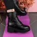 Thick Bottomed Round Head Breathable Inner Ing With Plush Casual And Fashionable Versatile Motorcycle Boots_desvips.com
