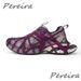 Summer New Men Platform Sneakers Purple Thick Sole Lace-Up Couple Casual Fashion Mesh Breathable Outdoor Running Shoes_desvips.com