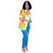 Women's Clothing Long-sleeved Printed Small Suit Small Jacket_desvips.com